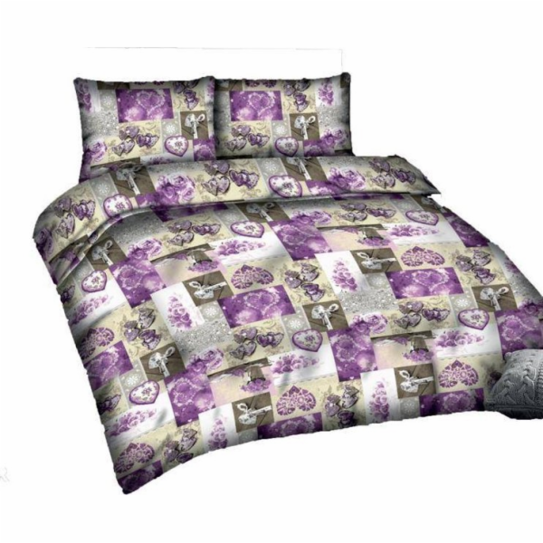 Multitex Ložní prádlo 220 x 200 3dílné Satin DeSatin Ranf...