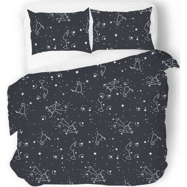 Multitex Ložní prádlo 160 x 200 3dílné saténové EXKLUZIVN...