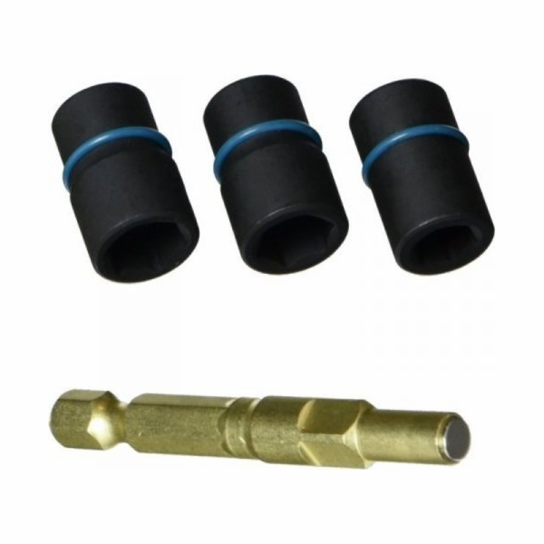 Makita Sada nástrčných klíčů 10 mm, 3dílná s vyměnitelnou...