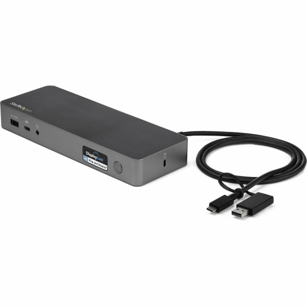StarTech.com USB-C & USB-A Dock, Hybrid Universal Laptop ...