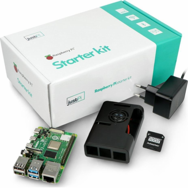Raspberry Pi Raspberry Pi 4 Model B 2GB RAM + příslušenst...