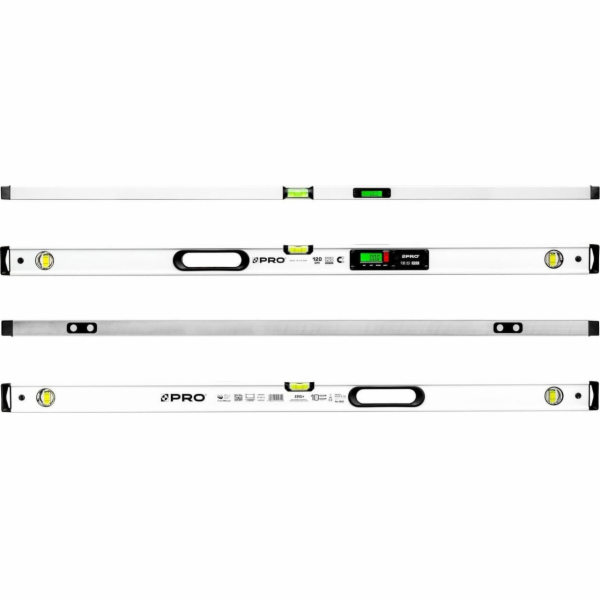 PRO VODOVÁHA PRO900 S ELEKTRONICKÝM OČTENÍM A MAGNETY 120 CM