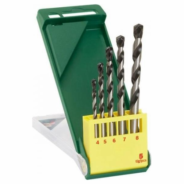 BOSCH SADA VRTÁKŮ DO BETONU 4/5/6/7/8 MM
