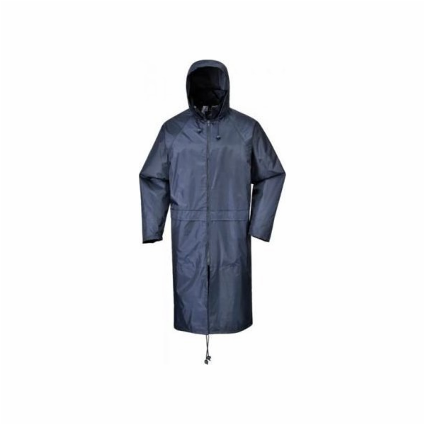 Portwest S438 Klasický nepromokavý kabát - Černý 3XL