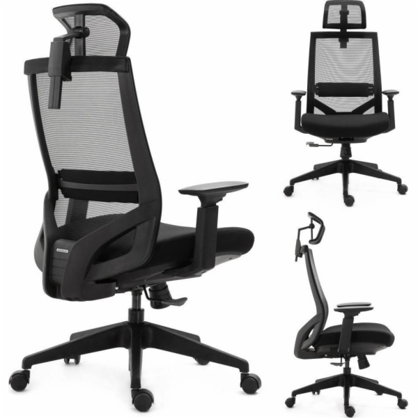 Ergosolid Kancelářská židle Nario-150 černá