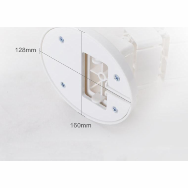 Ergosolid spirálový organizér kabelů bílý 1 kus