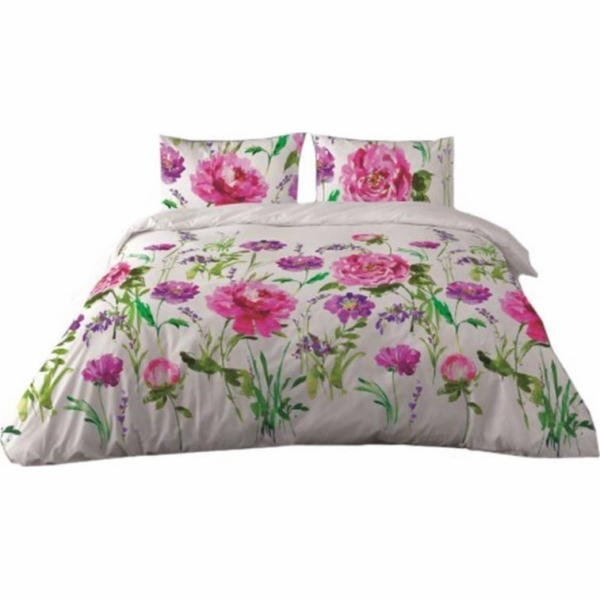 Multitex Ložní prádlo 160 x 200 3dílné saténová bavlna Pr...