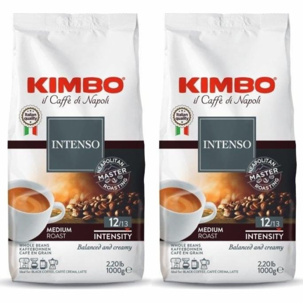 Kimbo Aroma Intenso kávová zrna 2 kg