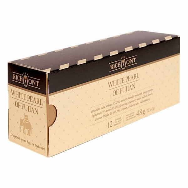 Richmont Čaj Richmont White Pearl of Fujian 12x4g - bílý ...
