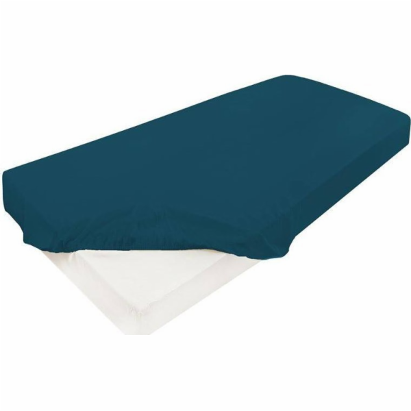 Multitex Prostěradlo 220 x 200, satén se zlatým vzorem, 37