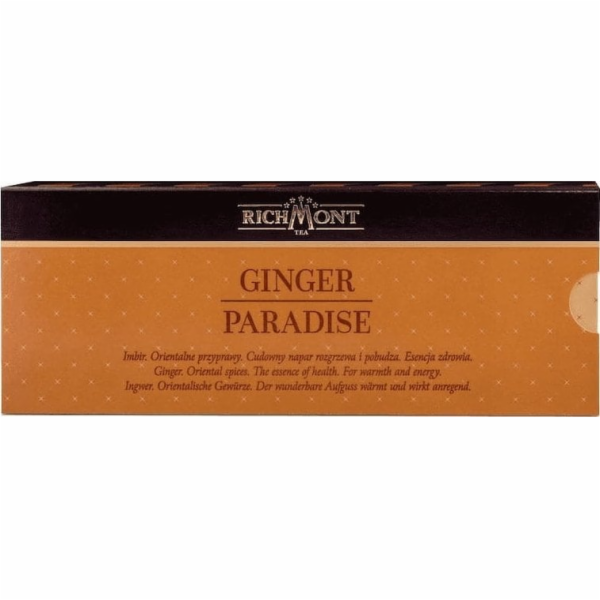Richmont Richmont Zázvorový rájový čaj 12x6g - zázvor s a...