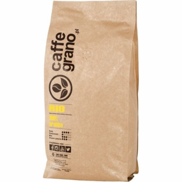 Caffe Grano Rio kávová zrna 1 kg