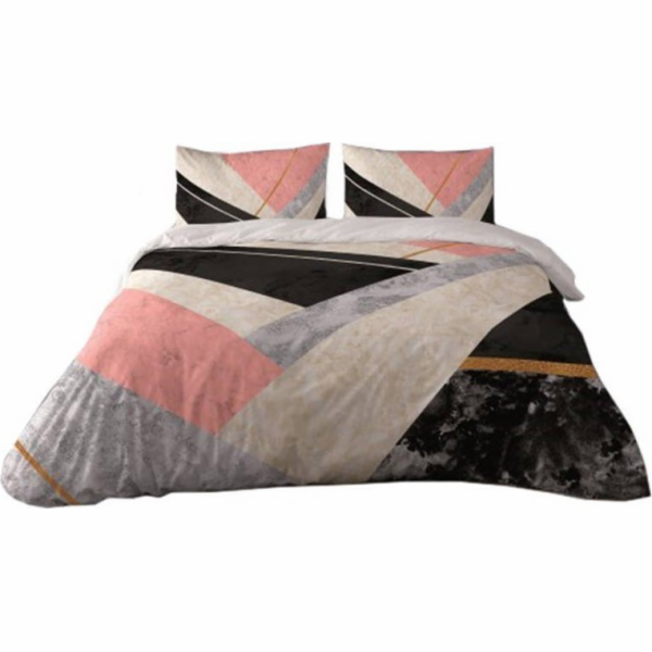 Multitex Ložní prádlo 220 x 200 3dílné saténová bavlna Pr...