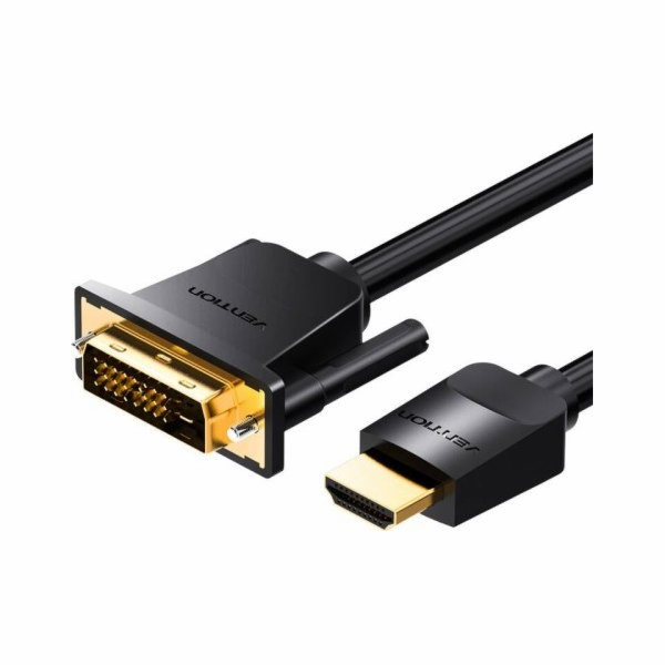 Vention Kabel HDMI na DVI 3m Vention ABFBI (černý)