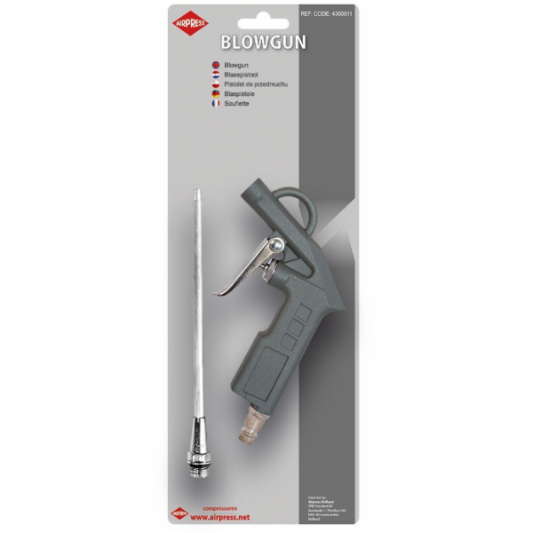Airpress Ofukovací pistole s dlouhou tryskou (4300011)