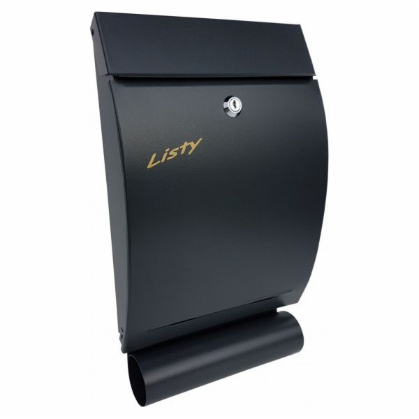 NoName A4WT antracitová poštovní schránka (SKL A4WT 144)