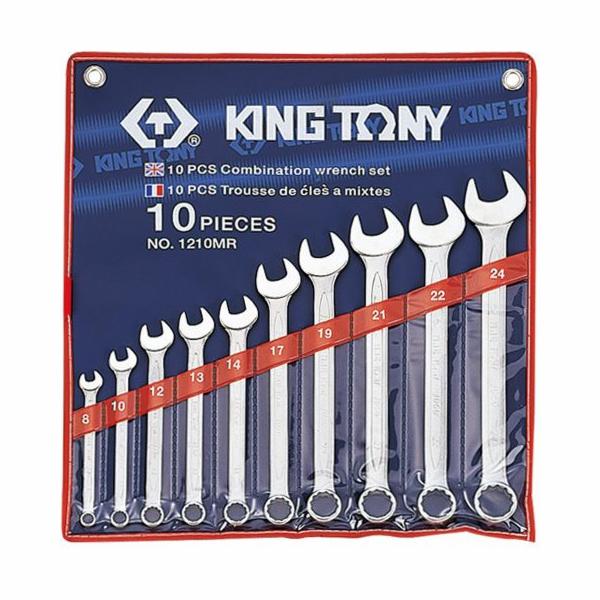 King Tony SADA KLÍČŮ S OTEVŘENÝM KONCEM 10 DÍLŮ 8-24 MM [...