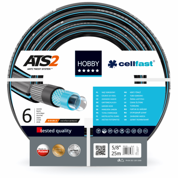 Cellfast Zahradní hadice Hobby 1 25m (16-230)
