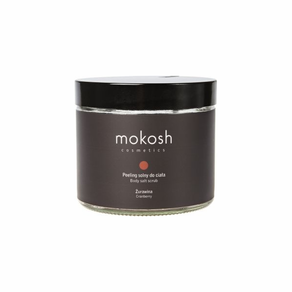 Mokosh Cosmetics tělový peeling s brusinkami 300g