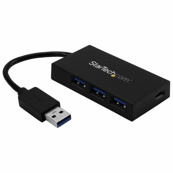 Startech 4 Port USB 3.0 Hub, USB Type-A Hub with 1x USB-C...