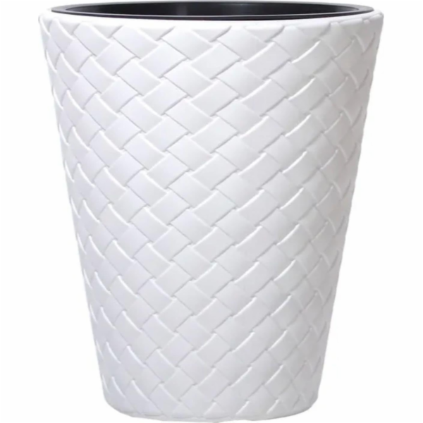 Prosperplast KVĚTINÁČ MATUBA 400 mm - BÍLÝ (S449) PDBMT40...