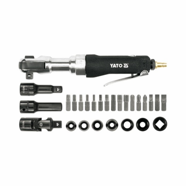 Yato Sada pneumatických ráčnových bitů pro rázový utahová...
