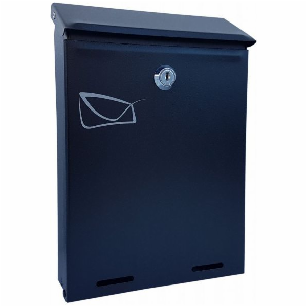 NoName Poštovní schránka York matně černá C5 (SKL YORK 451)