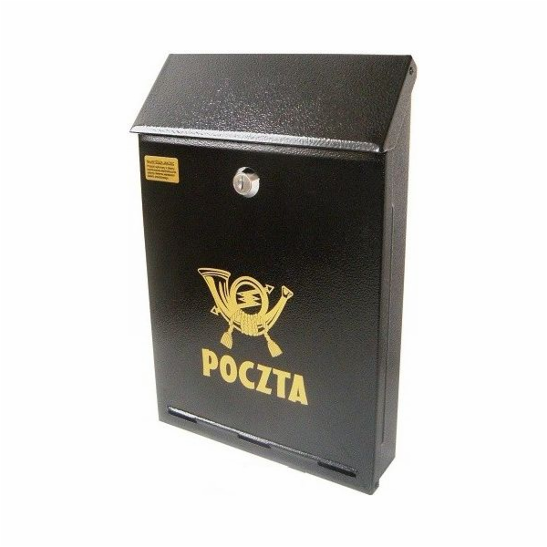 NoName Poštovní schránka A-4 antracitová (SKL A4 499)