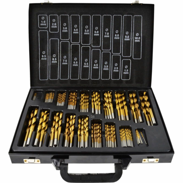 Geko Sada válcových vrtáků z titanu 1,5 2 7 4,5 4 5,5 5 1...