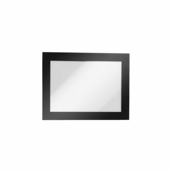 Durable Odolný magnetický rám DURAFRAME A6, 5 kusů, černý