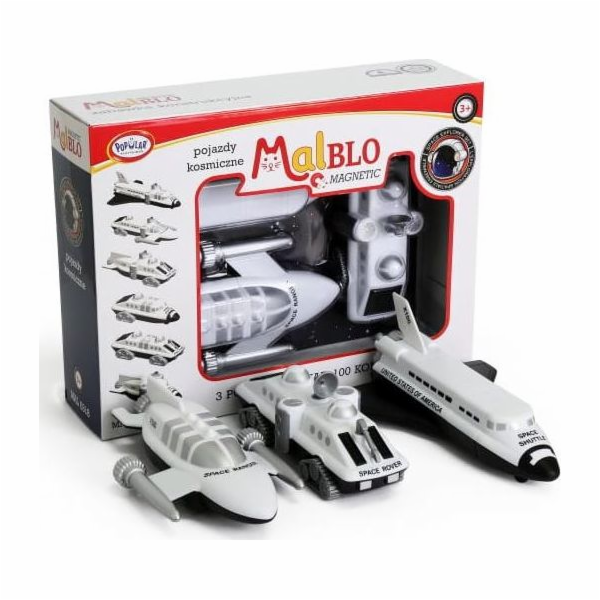 Malblo Magnetická vesmírná vozidla 3+ Malblo