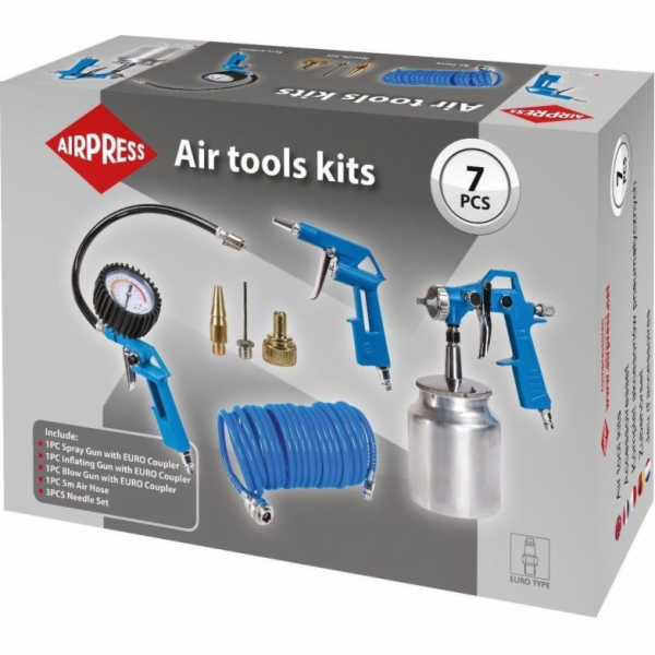 Airpress Sada pneumatického příslušenství 7 ks
