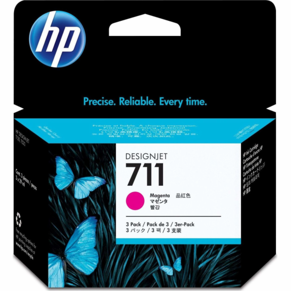 HP Inkoust Inkoust HP č. 711 CZ135A Magen 3x29ml 3 balení