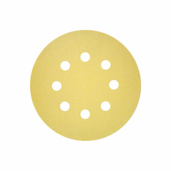 Bosch Kotouč 125 mm C450 gr. 60, 50 kusů, 8 děr (2608621740)