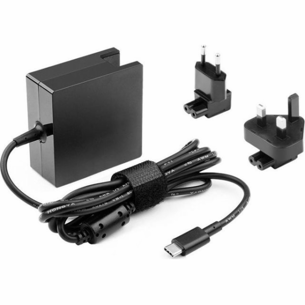 CoreParts Napájecí adaptér pro notebook 65W, USB-C, 3,2 A...