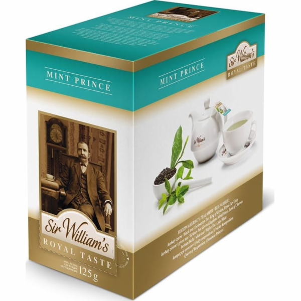 Sir Williams Čaj Royal Taste Mint Prince 50 sáčků