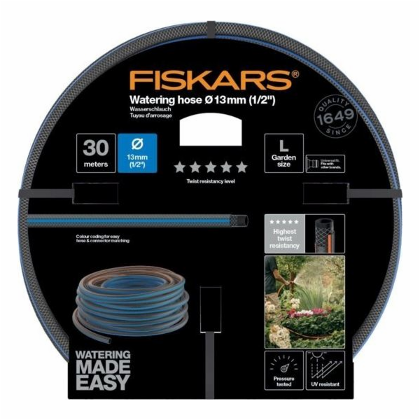 Fiskars Zahradní hadice Q5, 13 mm 1/2” 30 m (1027108)