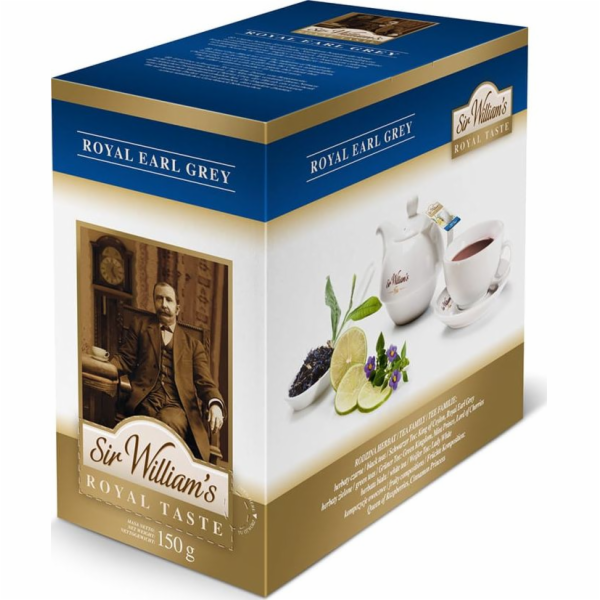 Sir Williams Čaj Royal Taste Royal Earl Gray 50 sáčků