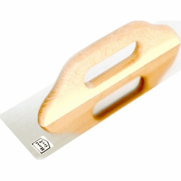 EPM Hladká zednická lžíce z nerezové oceli s dřevěnou ruk...