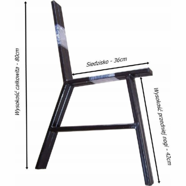 Unimet Sada nohou k ocelové lavici 2 díly.