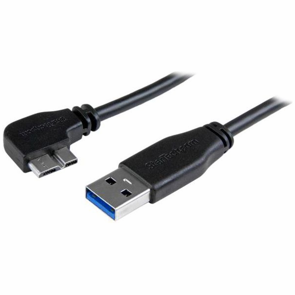 StarTech Kabel USB-A na micro-B 1m černý (USB3AU1MLS)