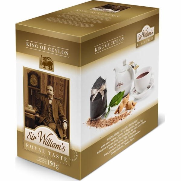 Sir Williams Royal Taste King of Ceylon Tea 50 sáčků