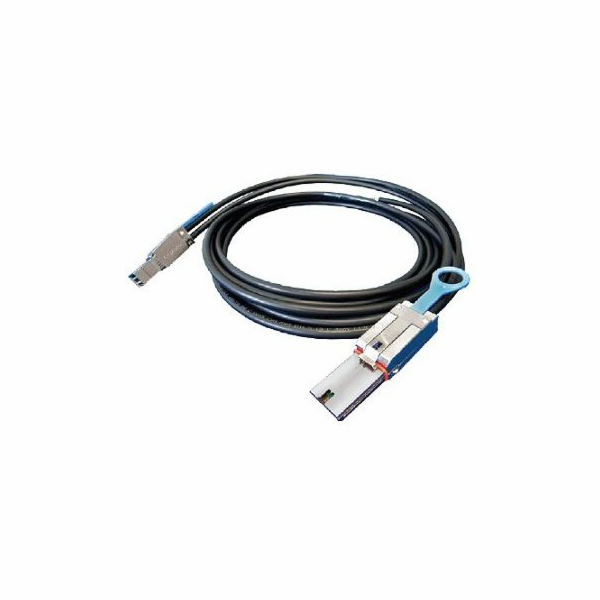 Adaptec SFF 8644 - SFF 8088, 2 m, černý (2280300-R)