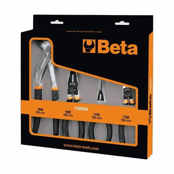 Beta Tools Sada 4 kleští Act 1169/D4 Beta Tools SPA