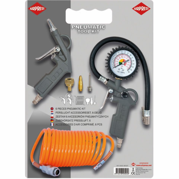 Airpress Sada pneumatického nářadí (4300027)
