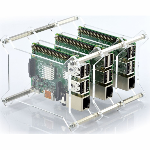 Gravlaser Case x3 Raspberry Pi 2B/3B/3B+/4B (RPI-02698)