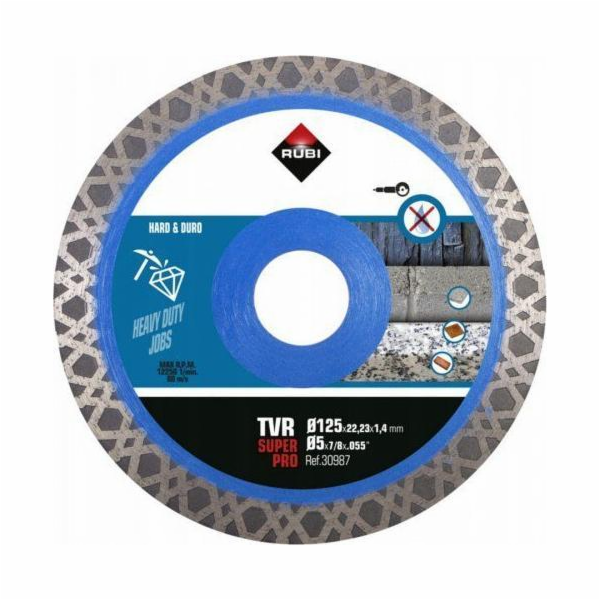 Rubi TURBO VIPER DISC - TVR SUPERPRO 125MM