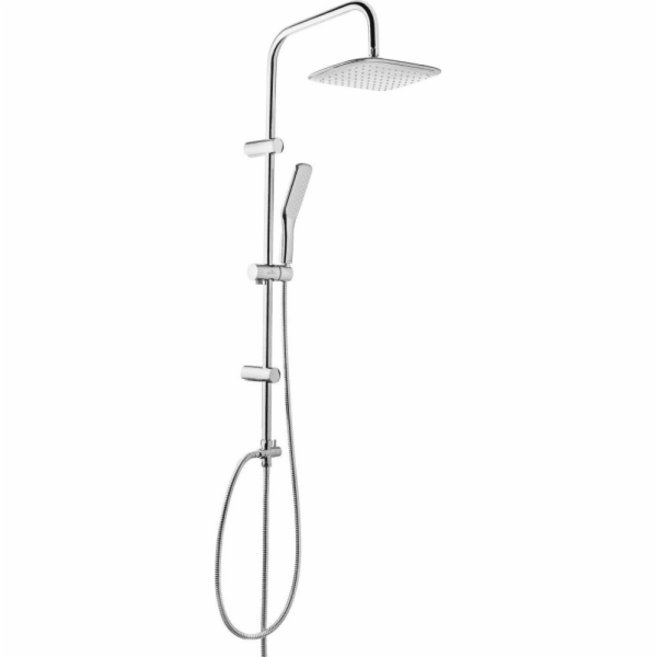 Invena Sprchová sada Dokos s chromovanou dešťovou sprchov...