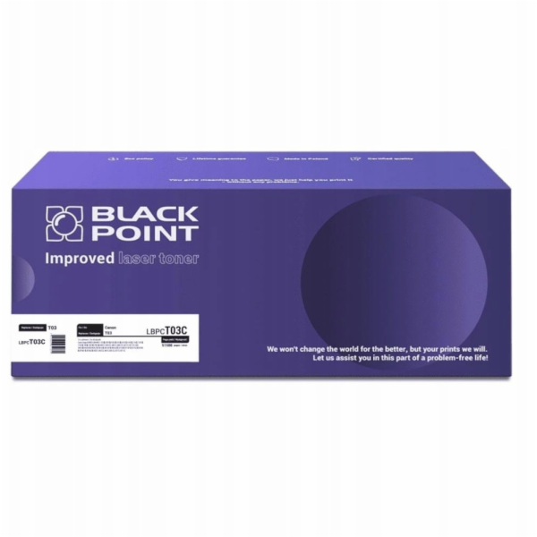 Black Point [LBPCT03C] Toner BP S+ (Canon T03) verze s čipem