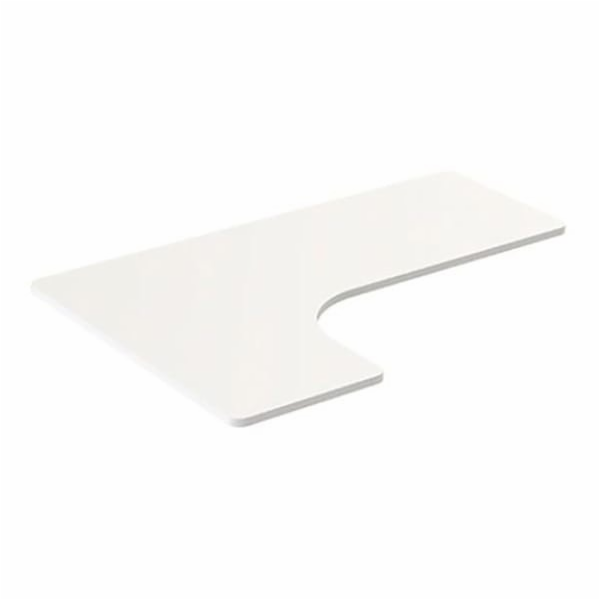 Powerton Rohová deska psacího stolu, bílá, 160x110-60x2,5...